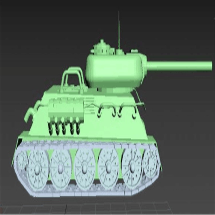 明溪充气军用坦克模型